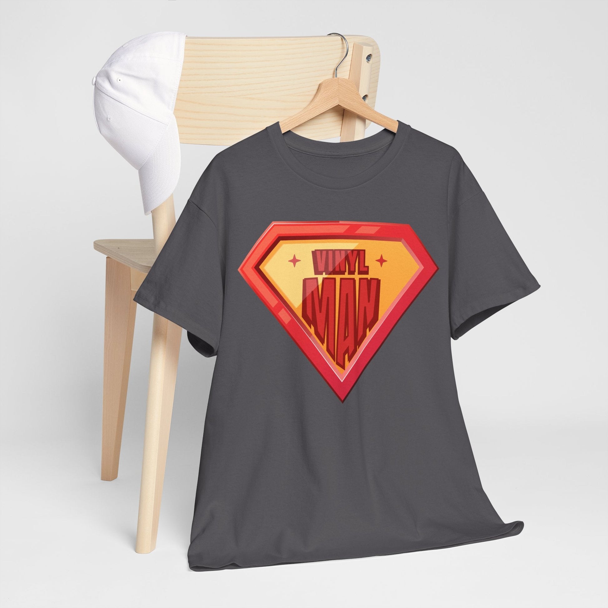 Vinyl Man Men's Superhero T-Shirt
