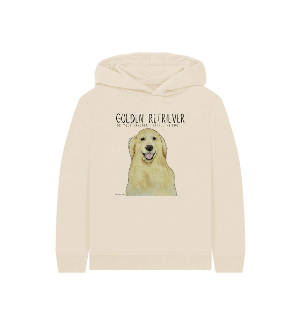Golden Retriever Kids' Hoodie: For Your Little Weirdo’s Ultimate Adventure!