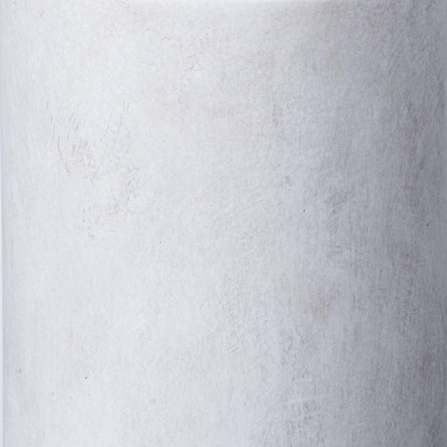 Minimalist stone ceramic vase, 42cm tall with neutral tone, perfect for faux floral arrangements by Sostter at brixbailey.com