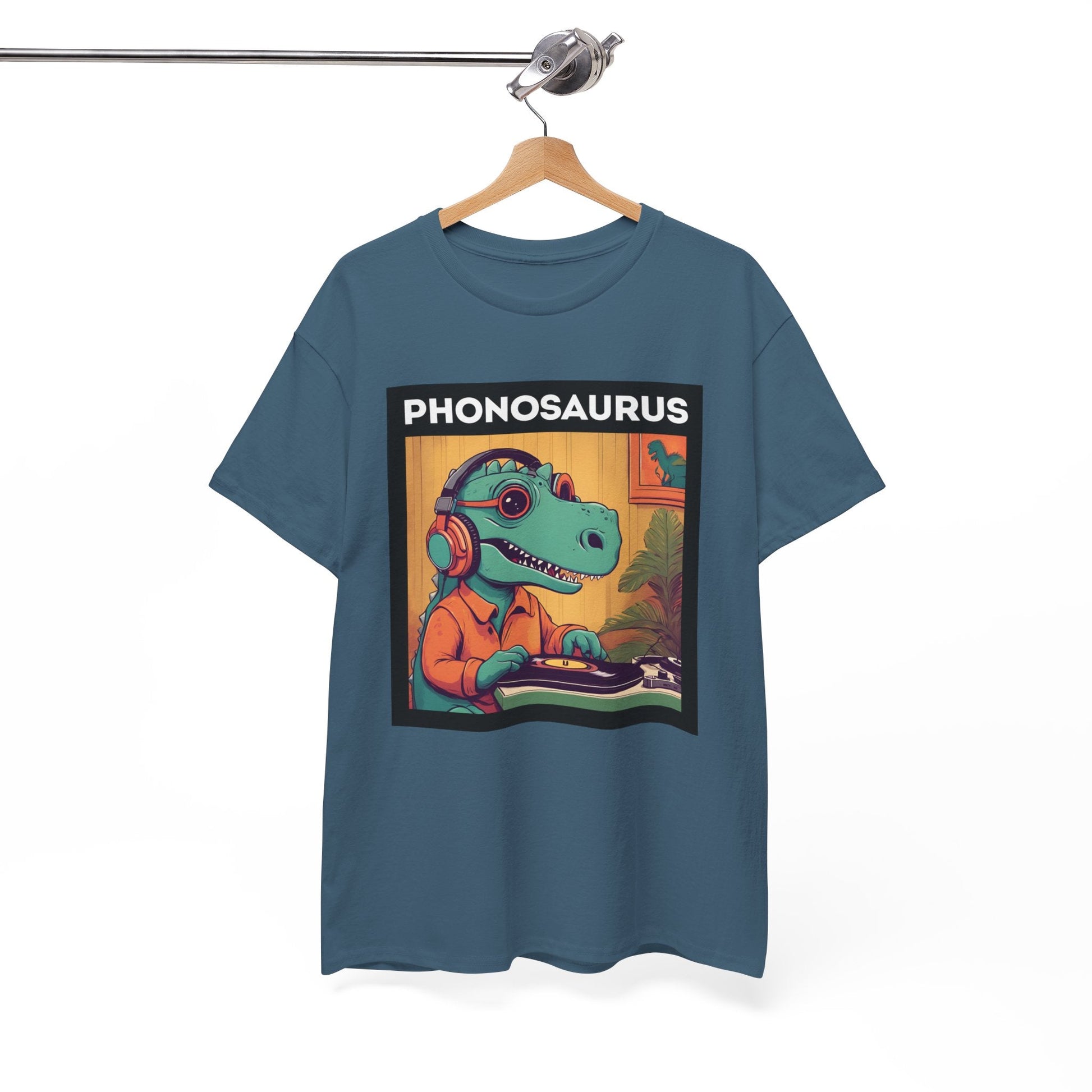 Phonosaurus Men's Vinyl T-Shirt