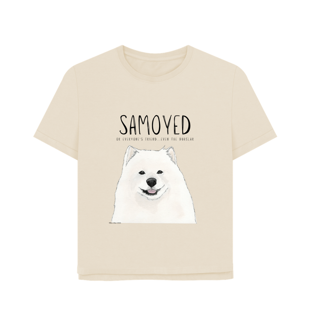 Fluff First, Questions Later – The Samoyed Tee for Professional Dog People