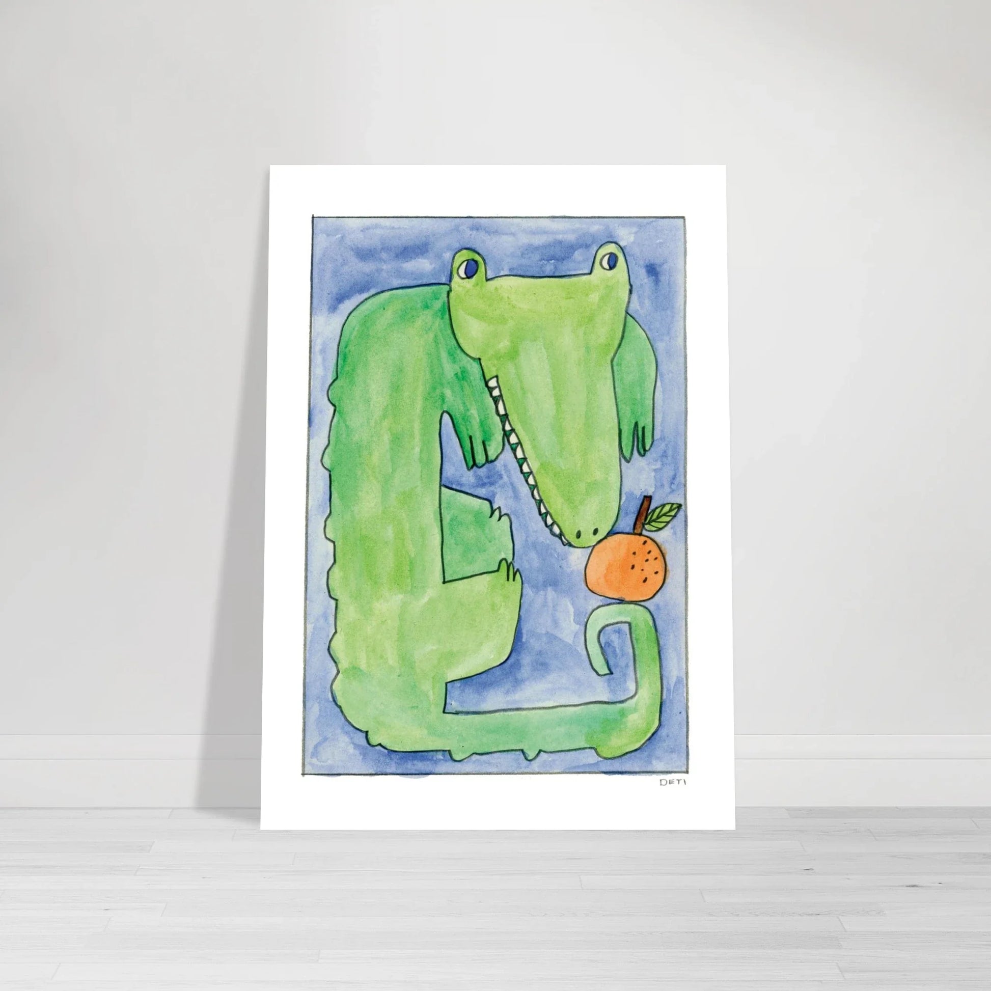 Florida Gator Print by Hayley Deti