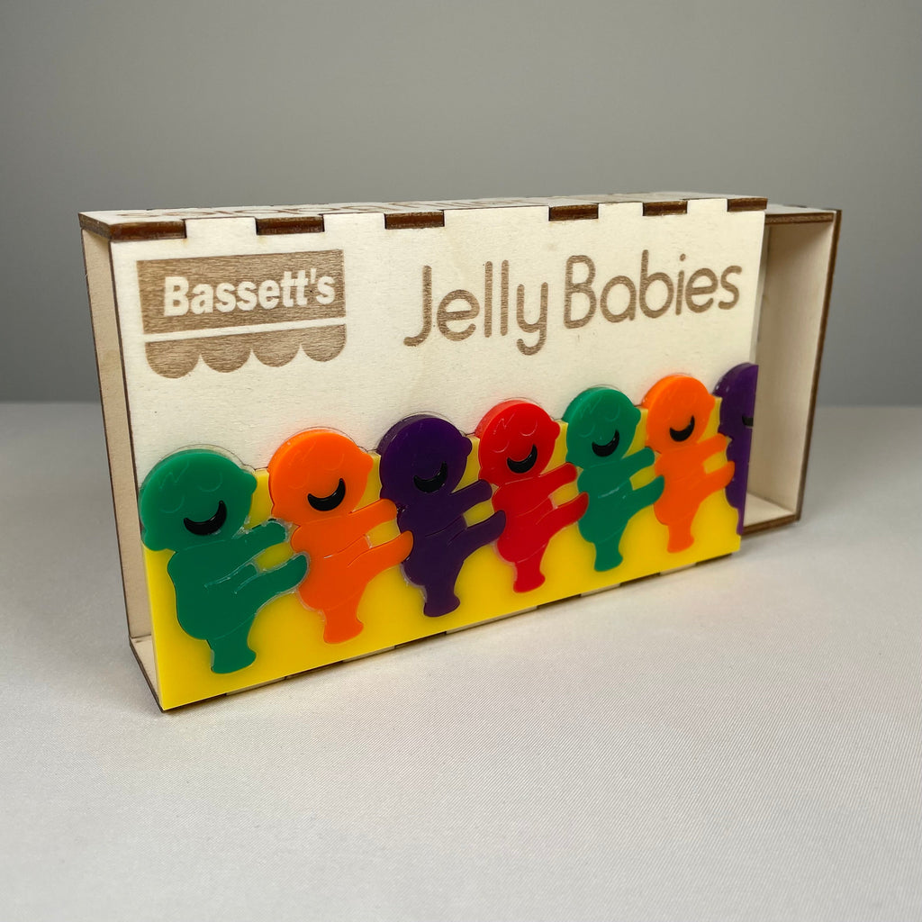 Jelly Babies Box - Pre-Built Model by Curious Rabbit ®