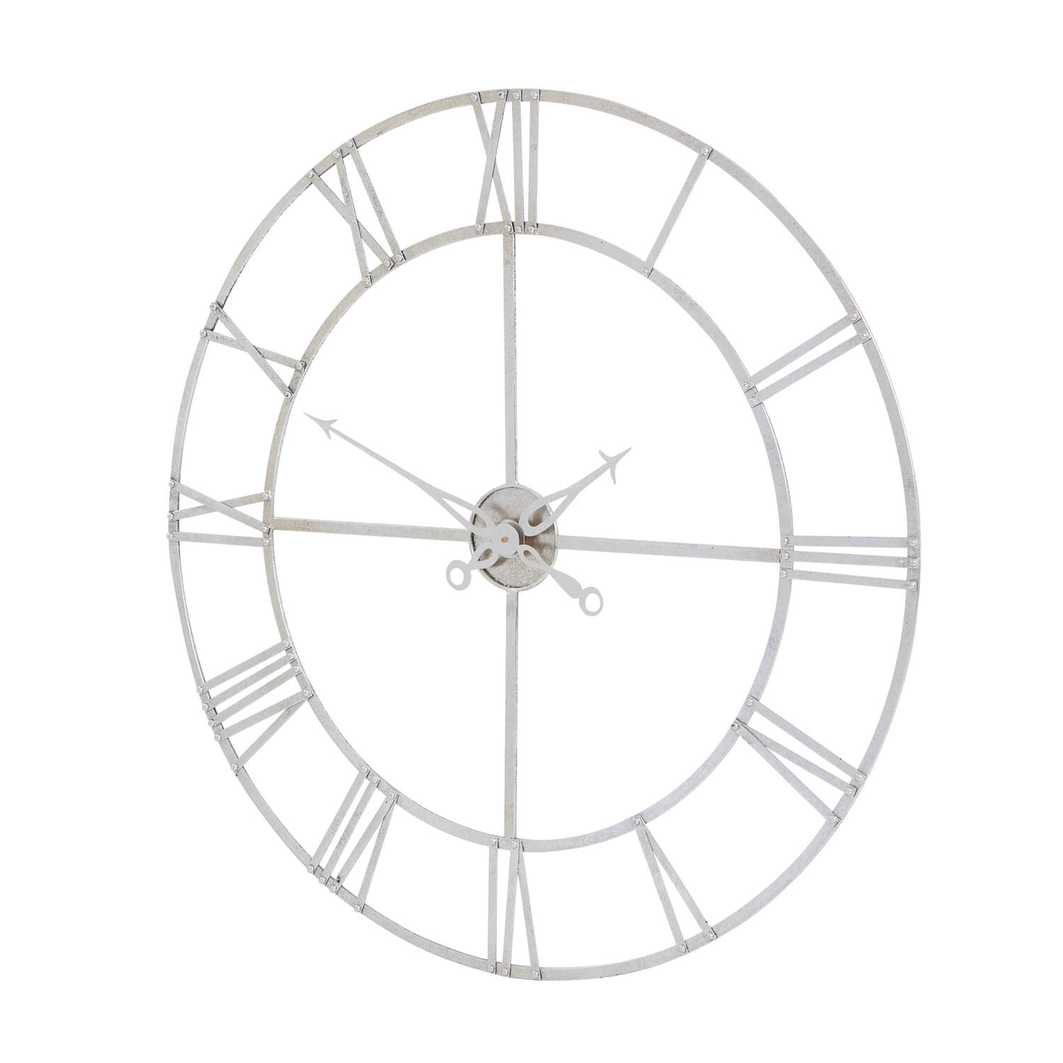 Modern circular silver wall shelf with industrial-chic metal design, perfect for displaying books and decor (124 chars) by Sostter at brixbailey.com