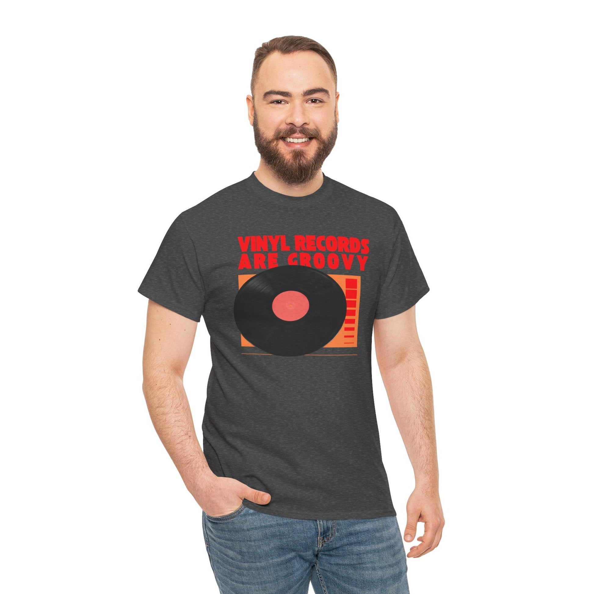 Vinyl Records Are Groovy Bold T-Shirt