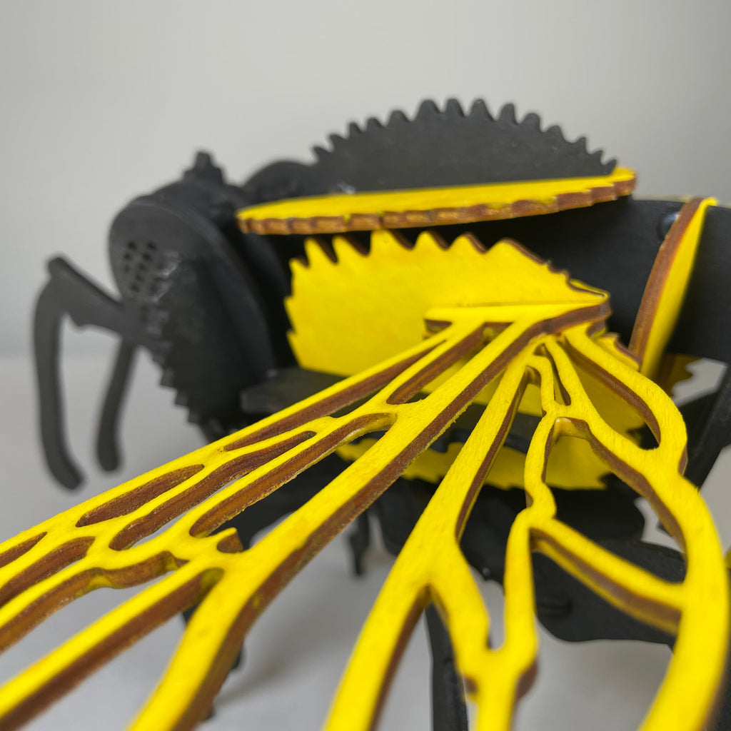 Bee Puzzle - Pre-Built Model by Curious Rabbit ®