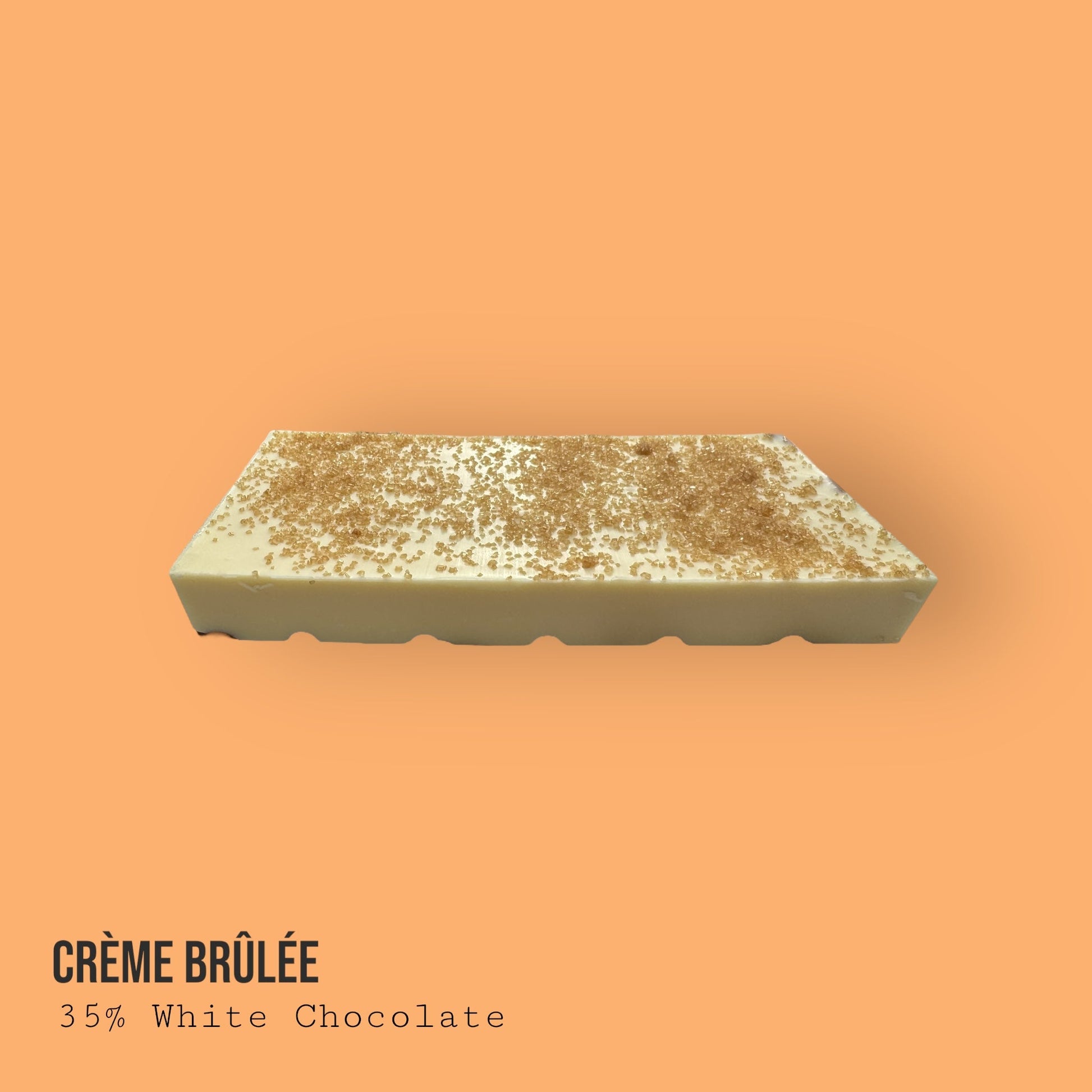 Creme Brulee Custard and Vanilla White Chocolate Dessert Bar 230g