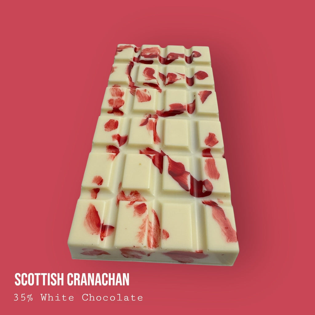 Raspberry and Single Malt Whisky Honey Cream Dessert Bar with Oat Biscuit and White Chocolate