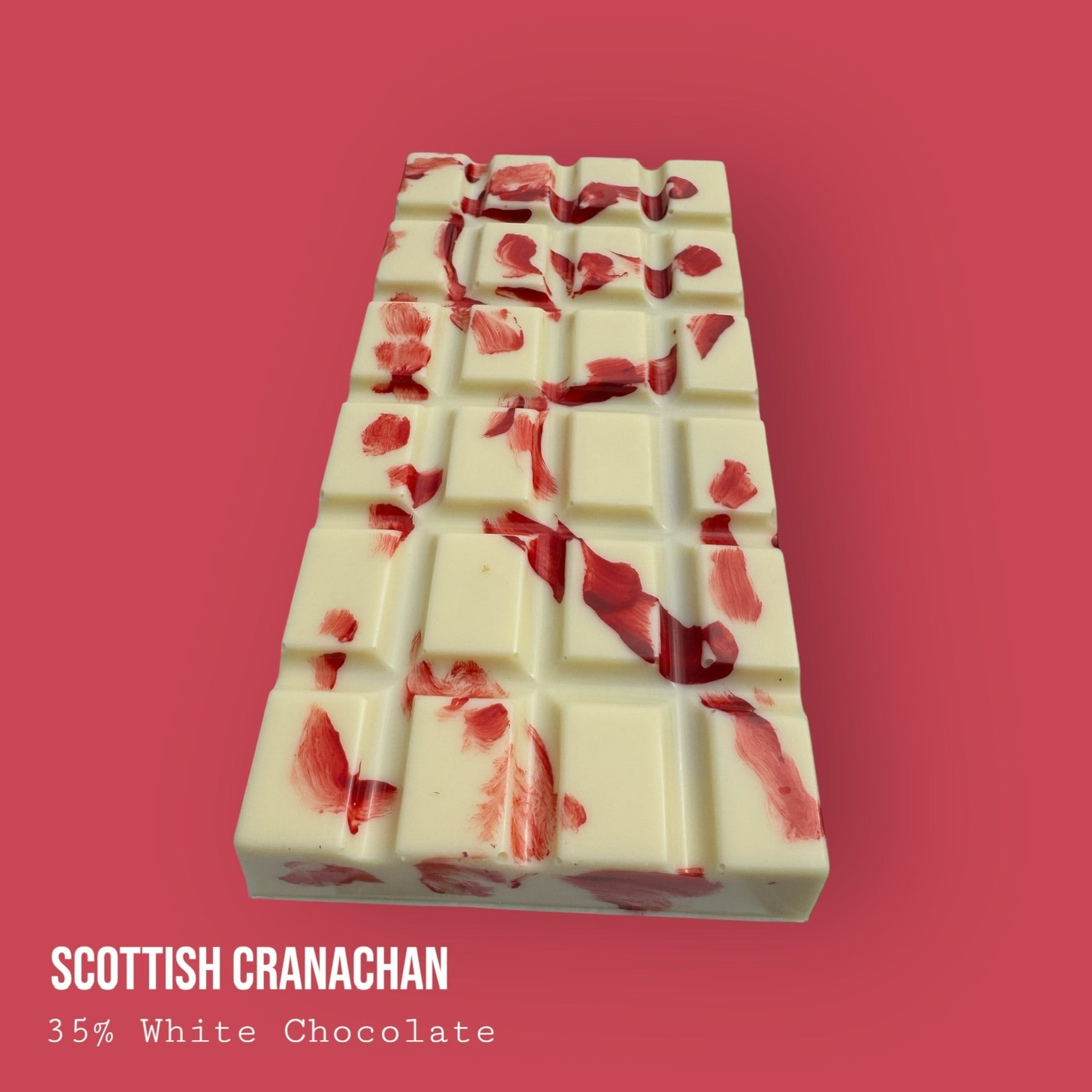 Raspberry and Single Malt Whisky Honey Cream Dessert Bar with Oat Biscuit and White Chocolate
