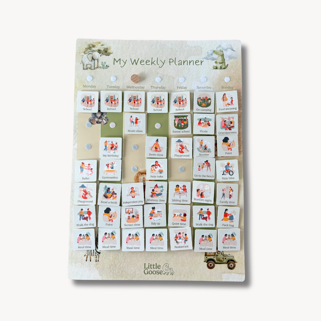Weekly Planner for Kids A3