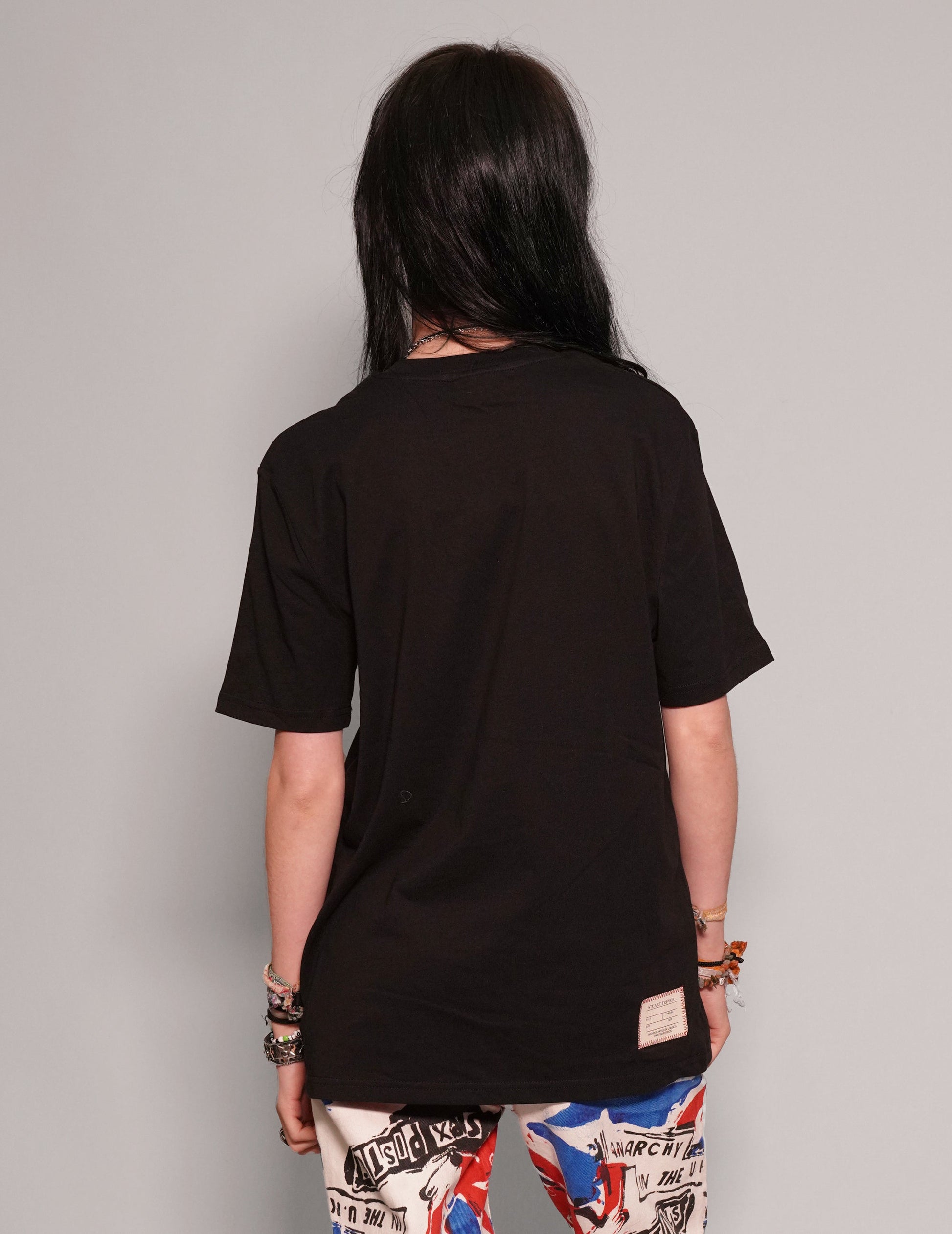 'We're Into Chaos' T-Shirt in Black