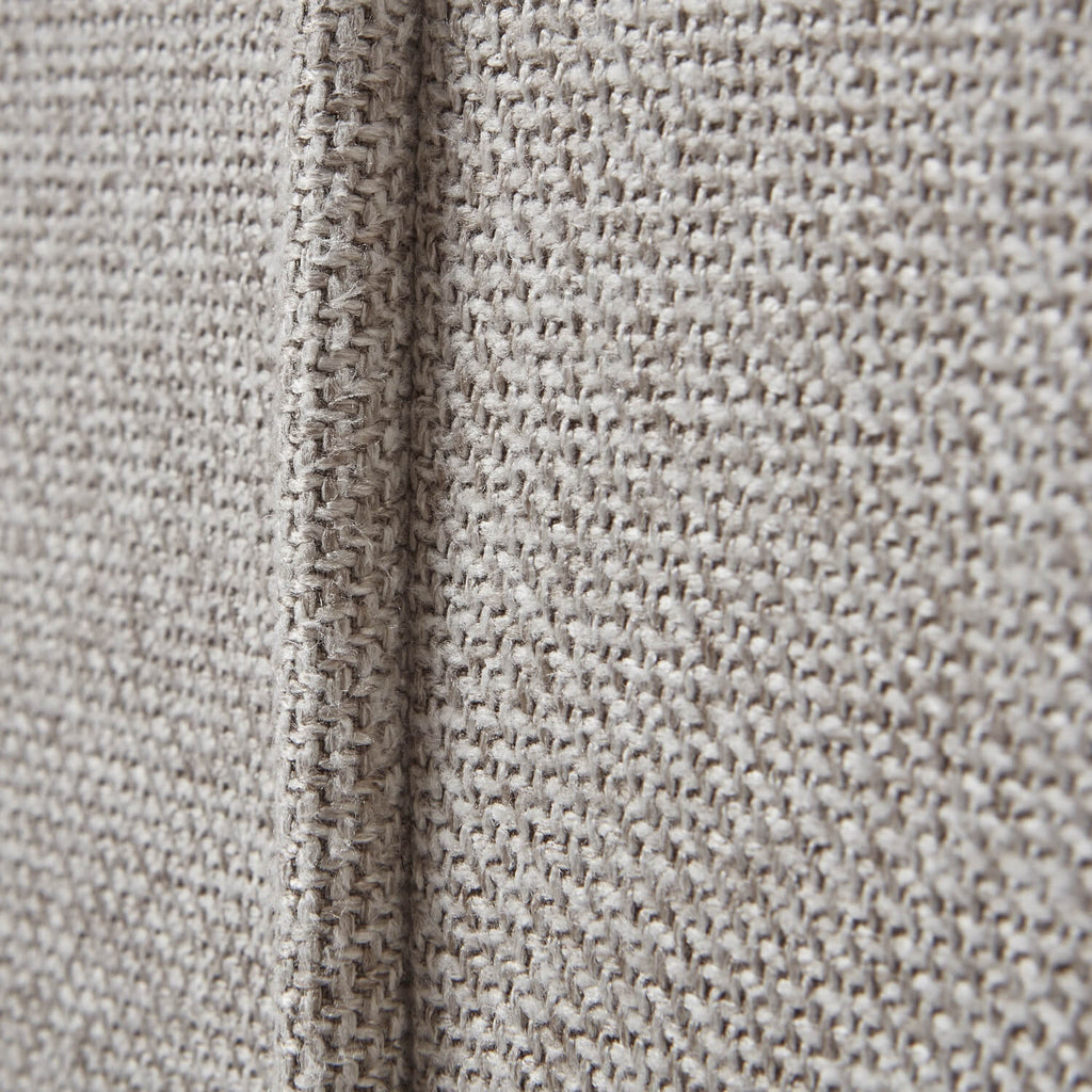 Lily swivel chair in oatmeal twill fabric with wood frame, 360-degree rotating base, modern neutral living room seating by Sostter at brixbailey.com