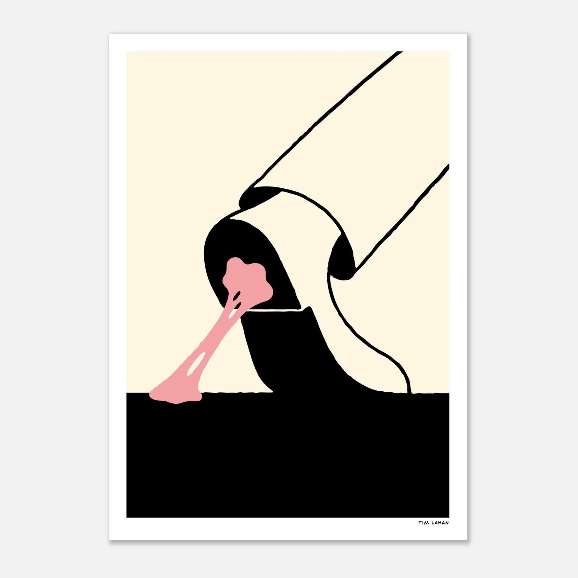 Stuck Print by Tim Lahan
