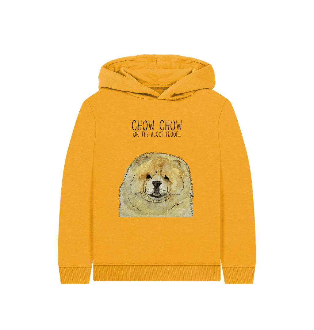 Cuddle Up in Style: Fawn Chow Chow Child's Hoodie – For Little Dog Lovers!