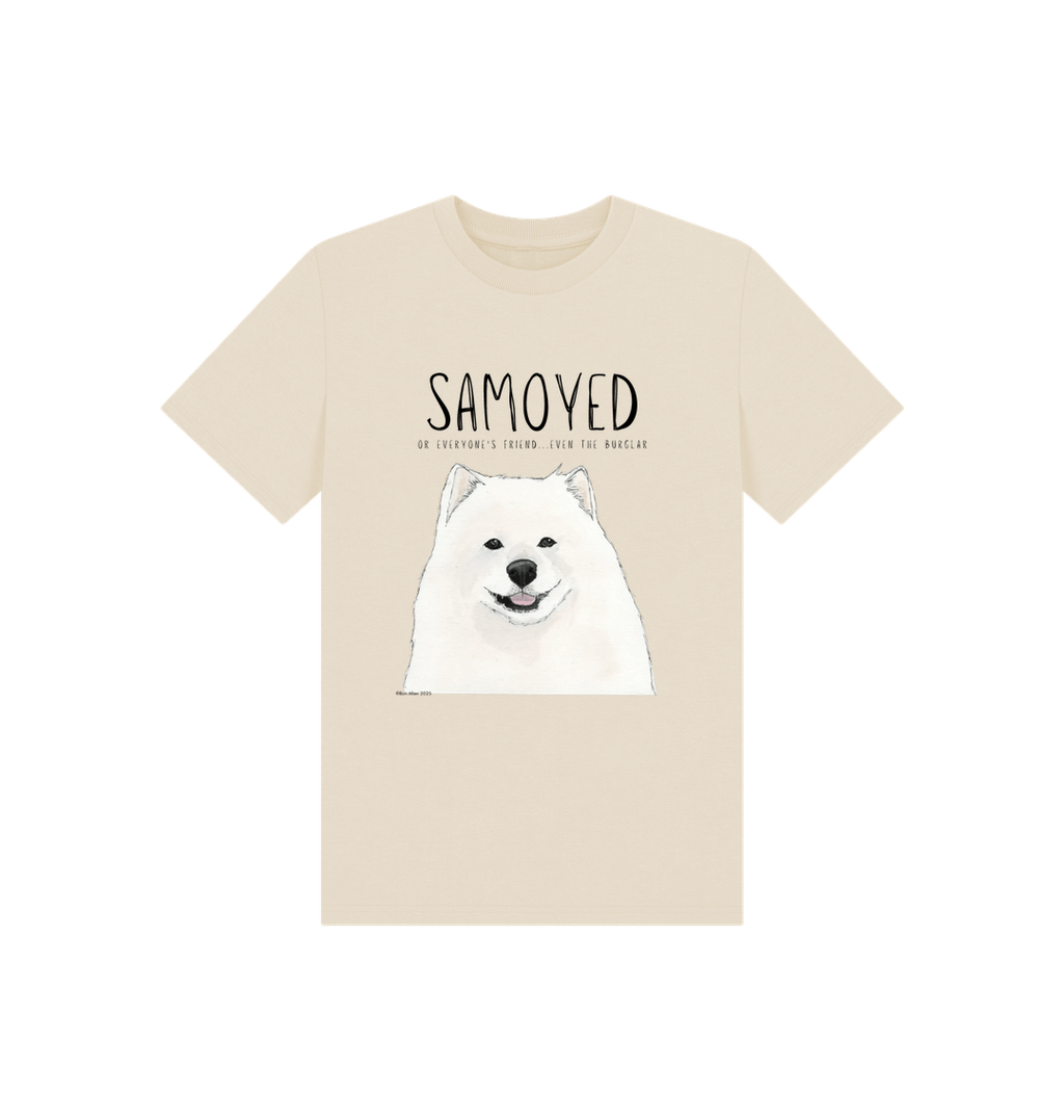 The Samoyed Kid's Tee: Fluffy, Friendly, and Ready for Mischief!