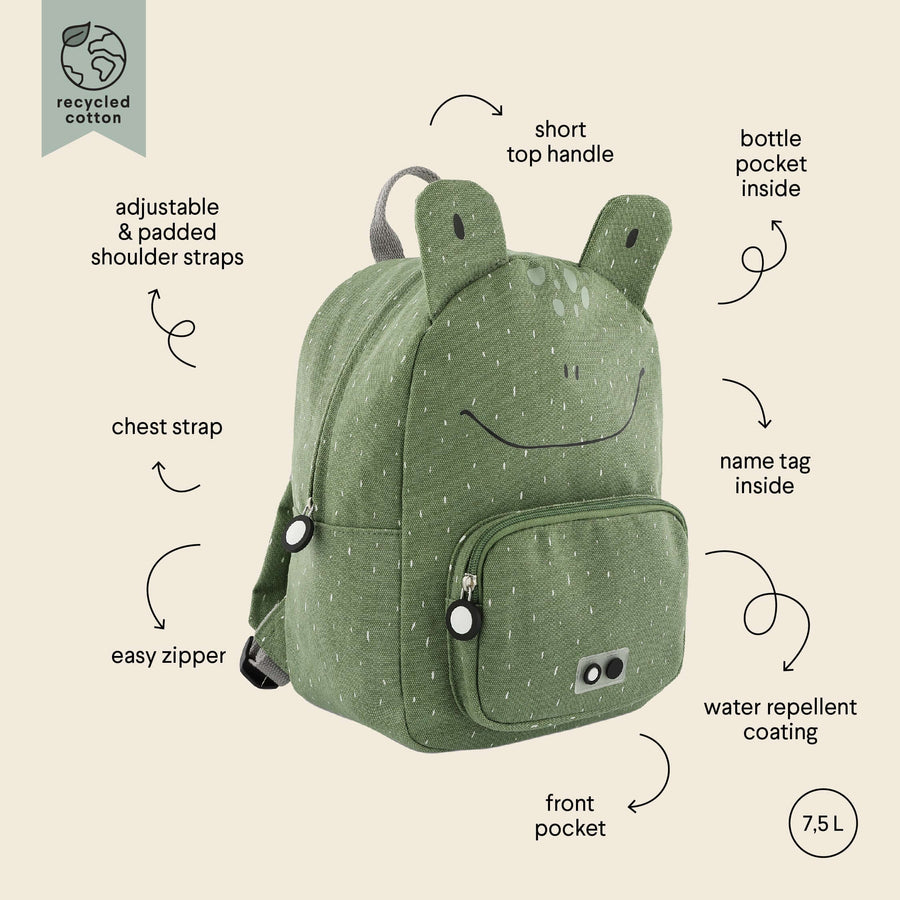 Kids Adventure Backpack – Water-Repellent & Zip Compartments by Trixie Baby at brixbailey.com