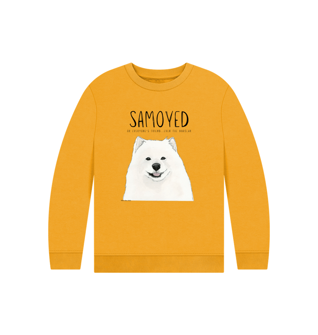 Samoyed Kids Sweatshirt: Fluffy, Friendly, and Ready for Adventure!