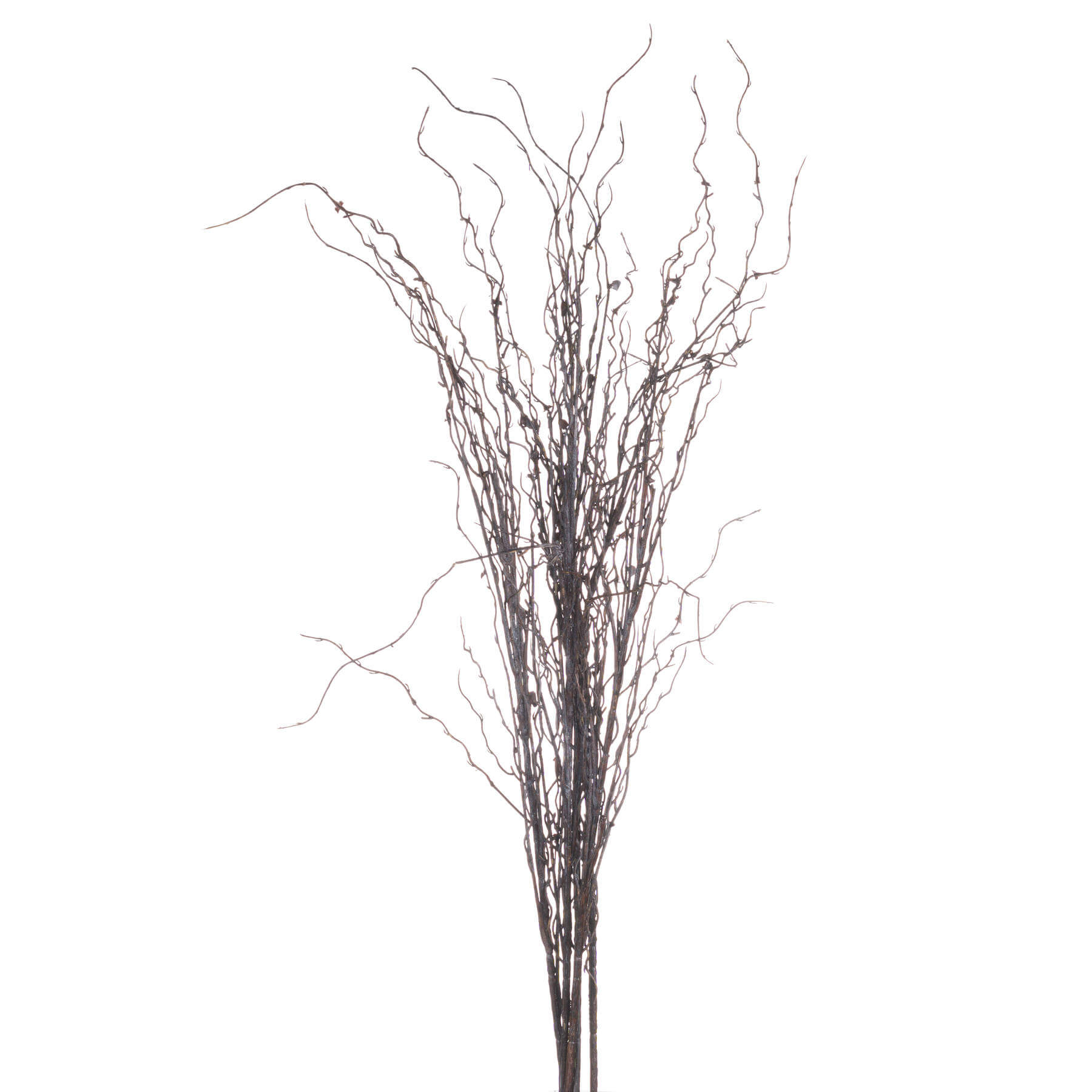 Lifelike brown botanical branch spray, 130cm tall, for elegant home decor with natural texture by Sostter at brixbailey.com