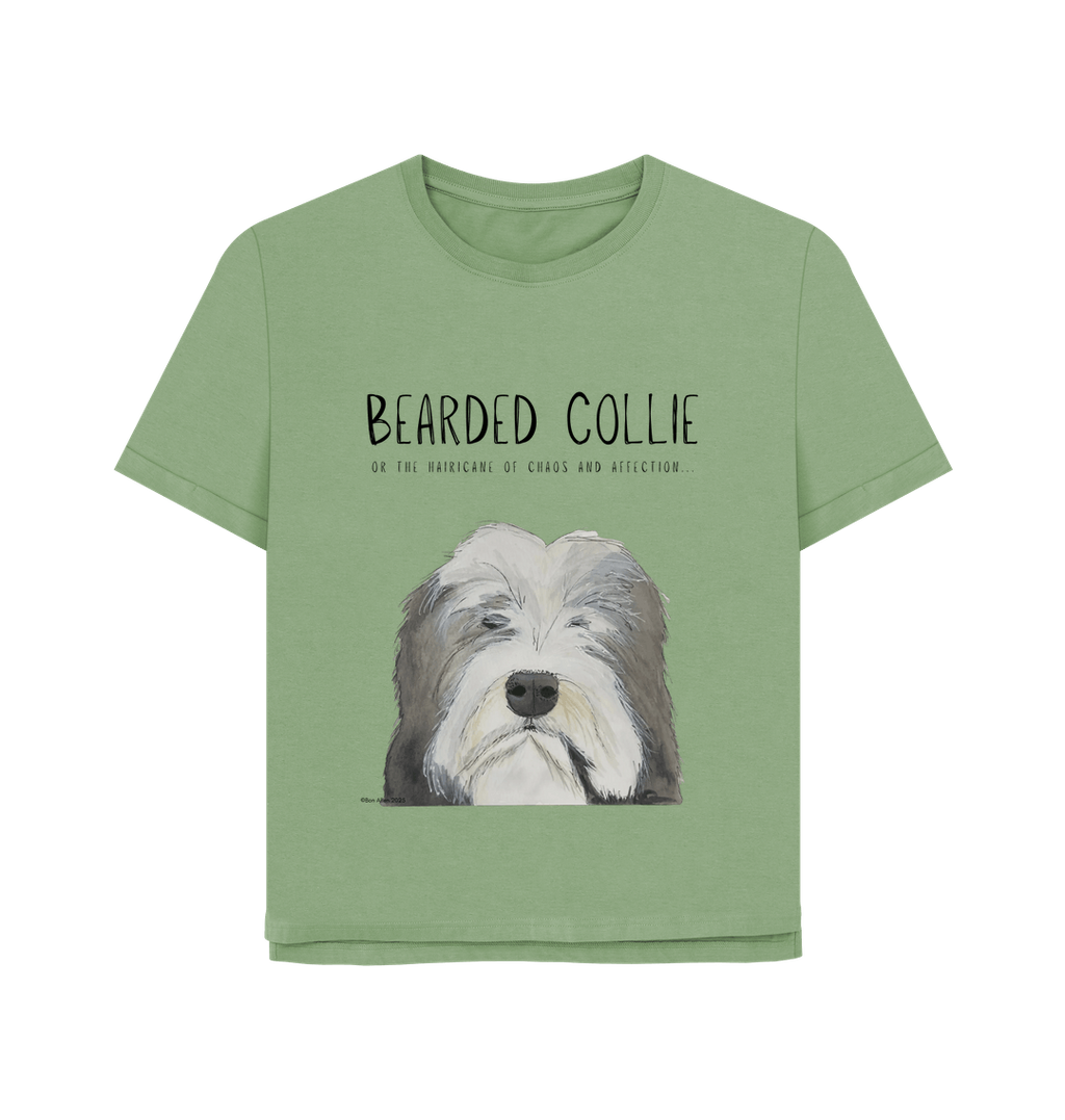 The Hairicane Vibes – Bearded Collie Relaxed Fit Tee