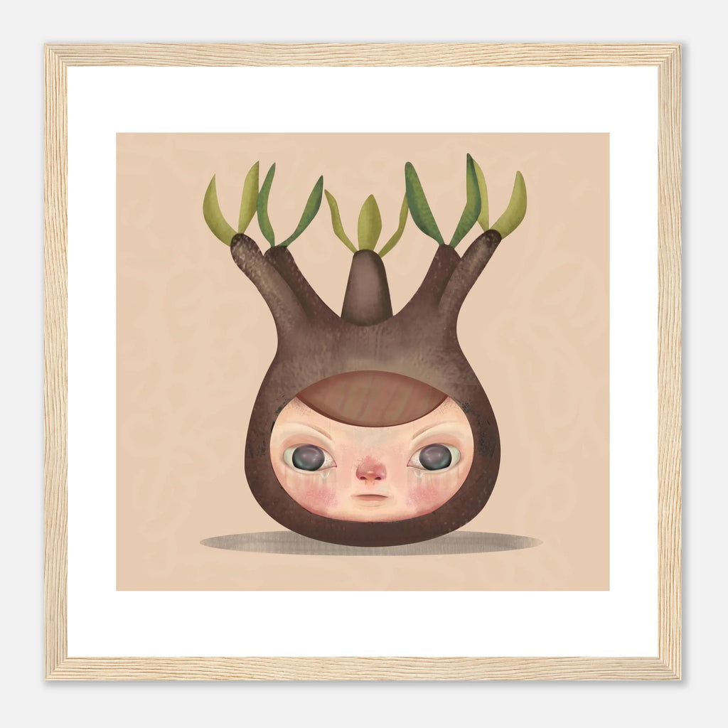 The Stolen Ninety Year Old Head Framed Print