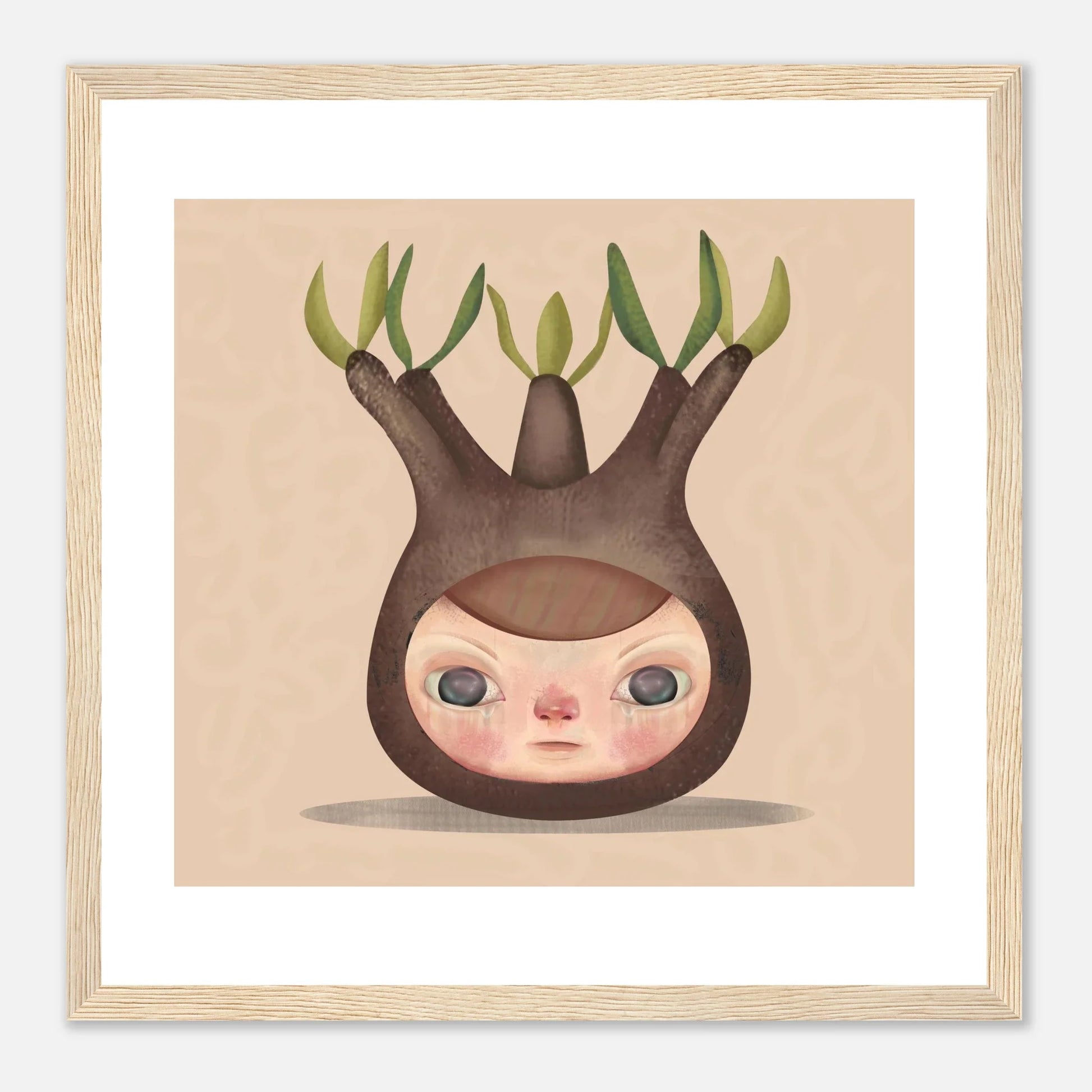 The Stolen Ninety Year Old Head Framed Print