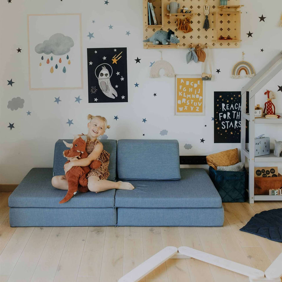 Versatile Montessori Play Sofa – Safe & Creative for Kids by Monboxy at www.brixbailey.com