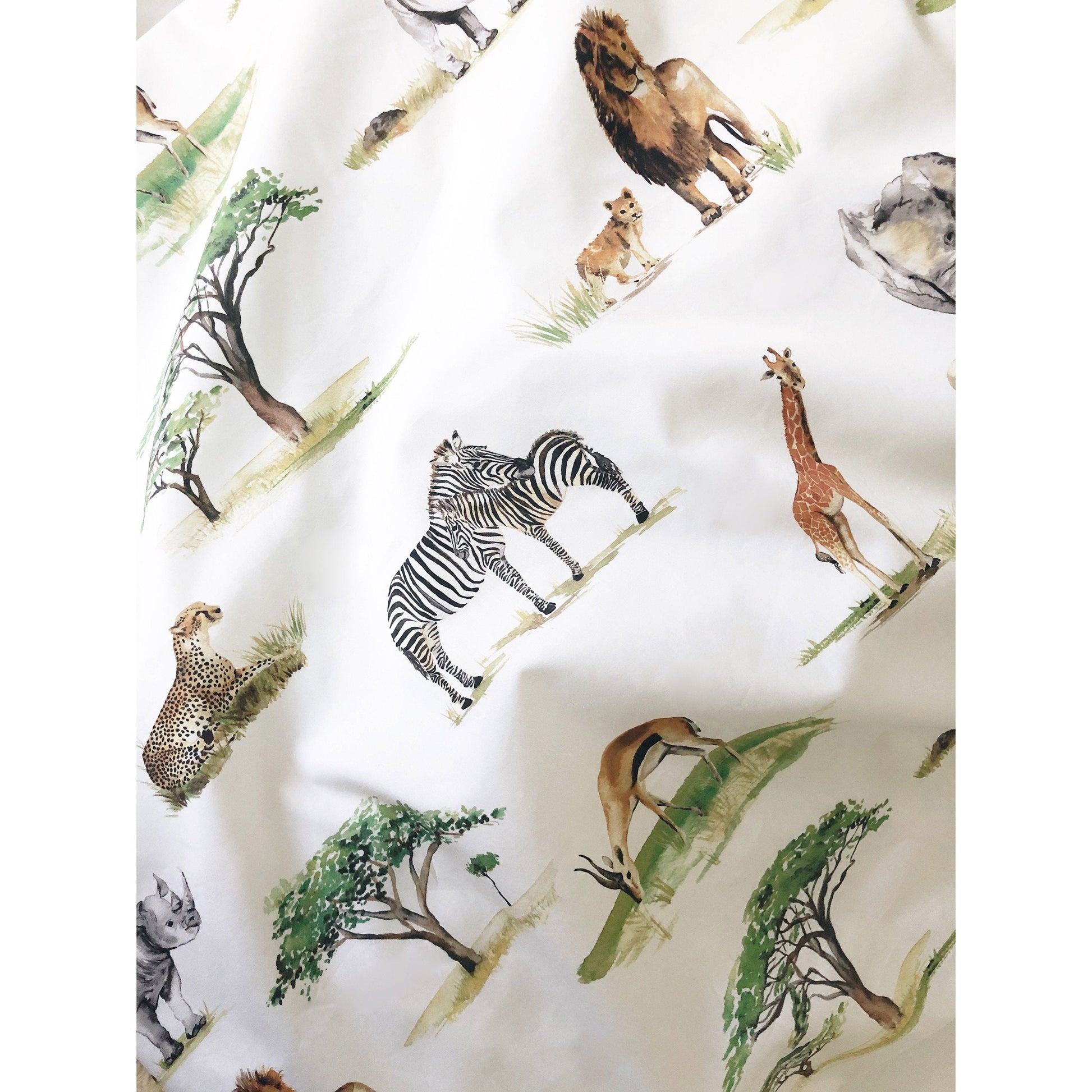 Safari Animals Children's Bedding Set