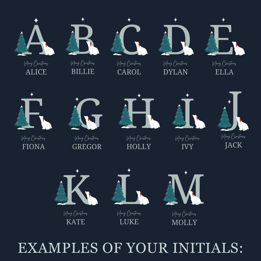 Personalised Christmas Stocking Make A Wish Design