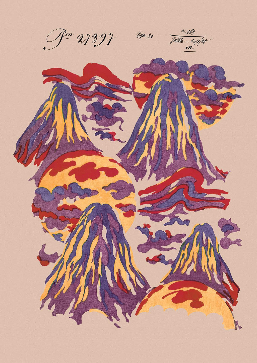 No.001 - Mount Lucio - Vintage Archive Poster Prints