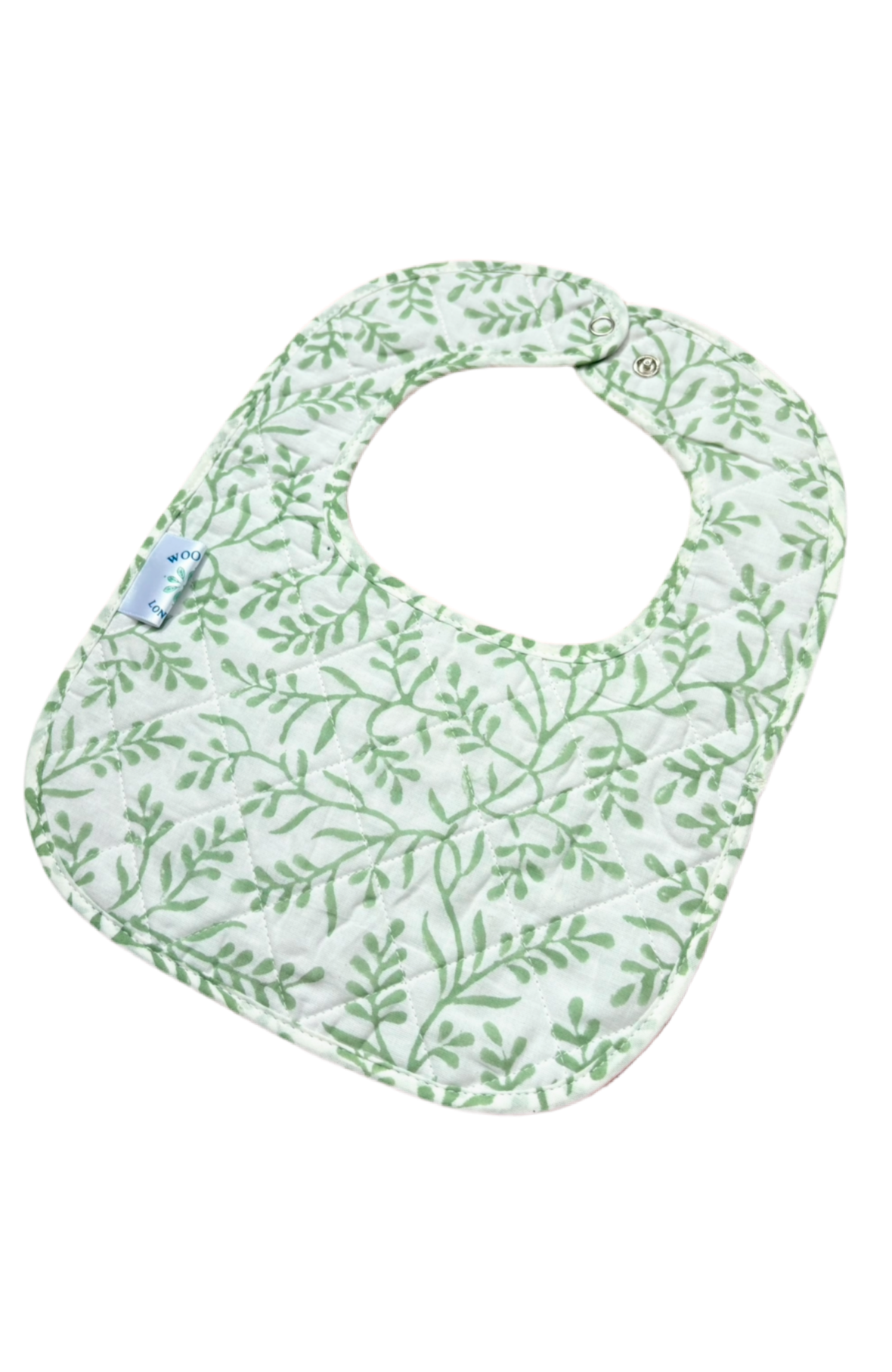 Quilted Bib - Georgia Green