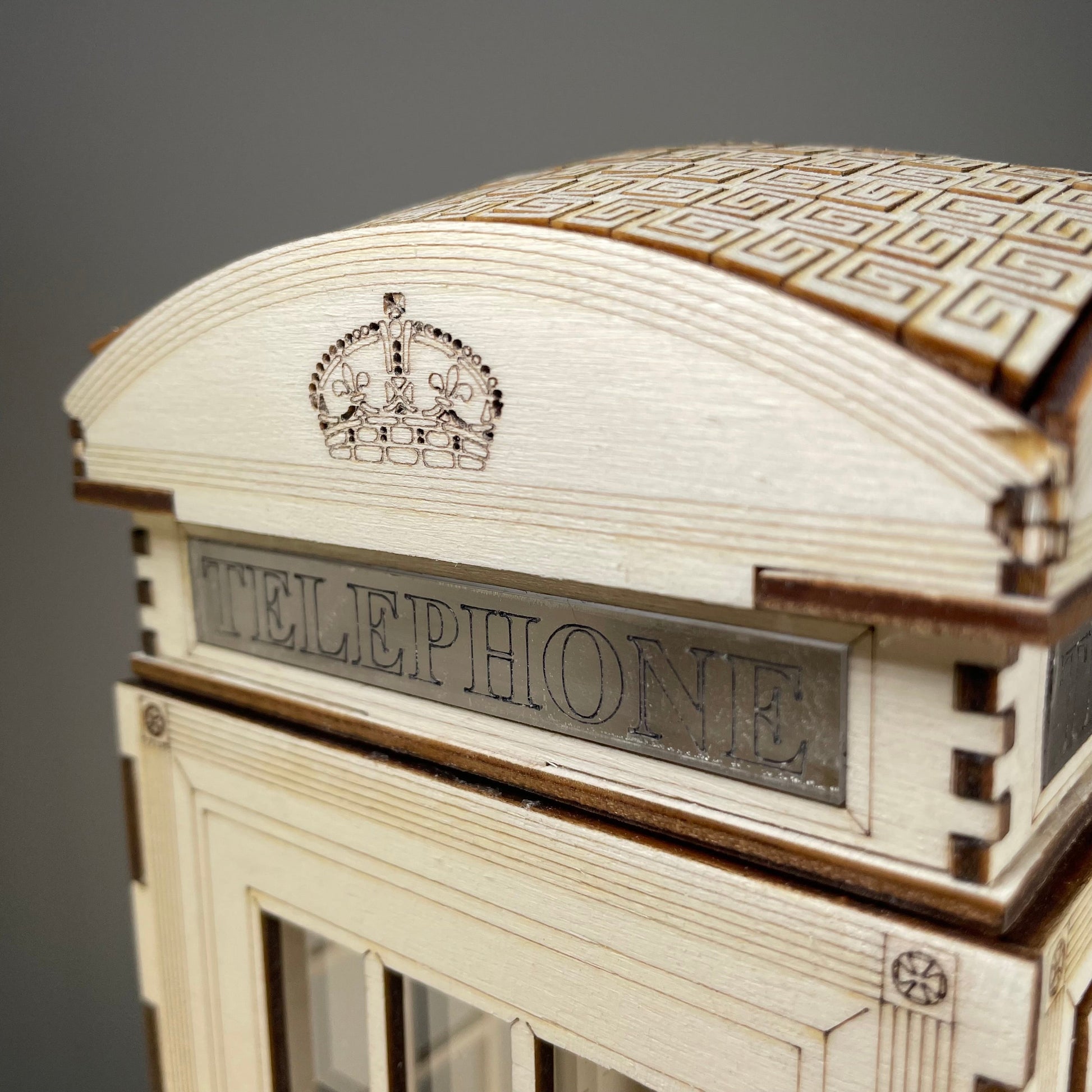 Telephone Box Lamp - Pre-Built Model by Curious Rabbit ®