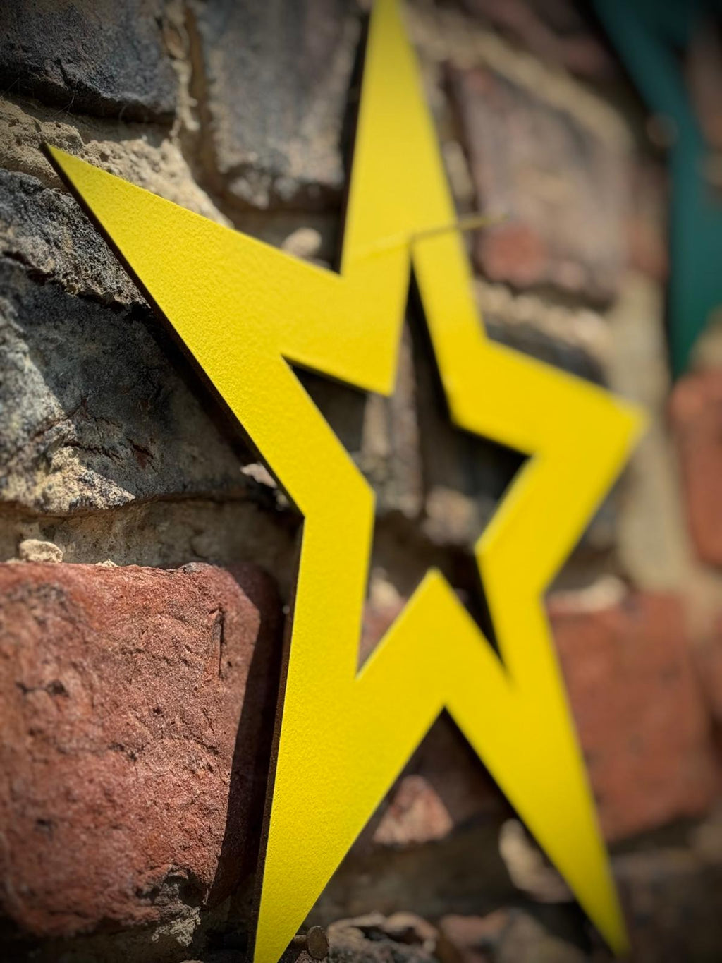 Rustic Metal Star Garden Decoration