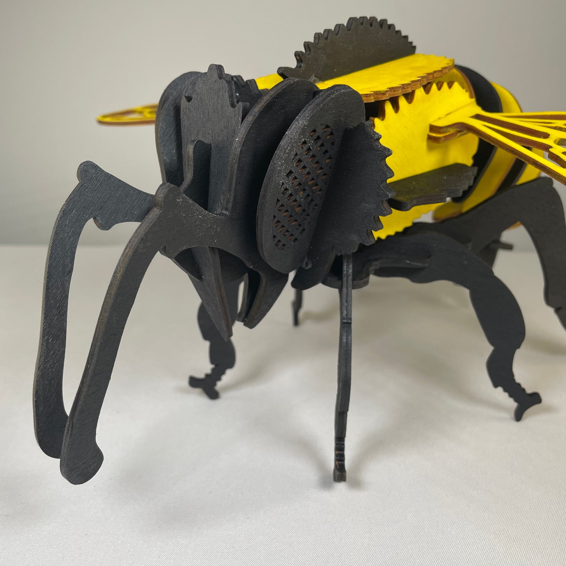 Bee Puzzle - Pre-Built Model by Curious Rabbit ®