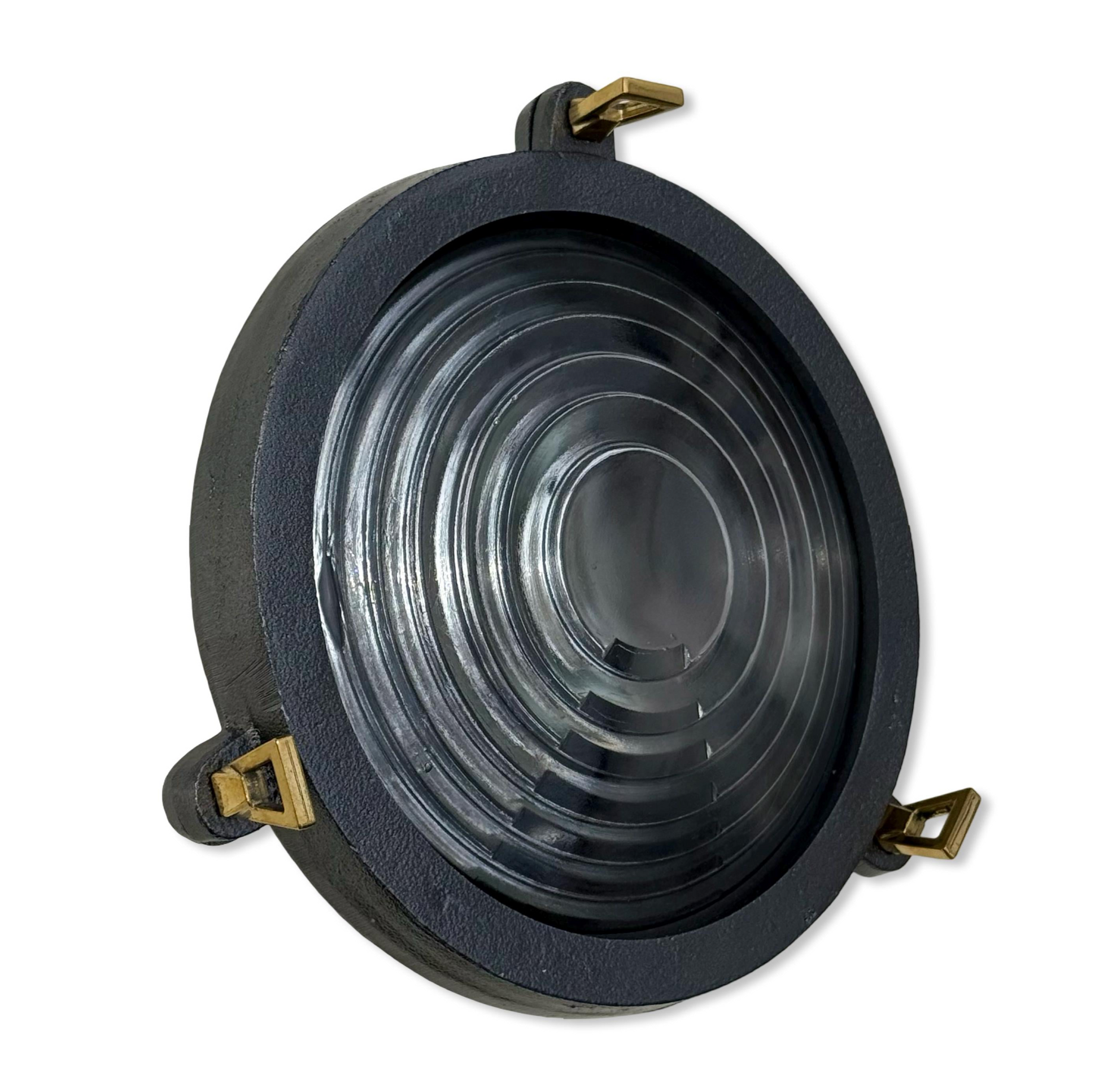 Wroxham ~ Cast Pewter Coastal Lighthouse Wall Light Industrial Ceiling Fixture