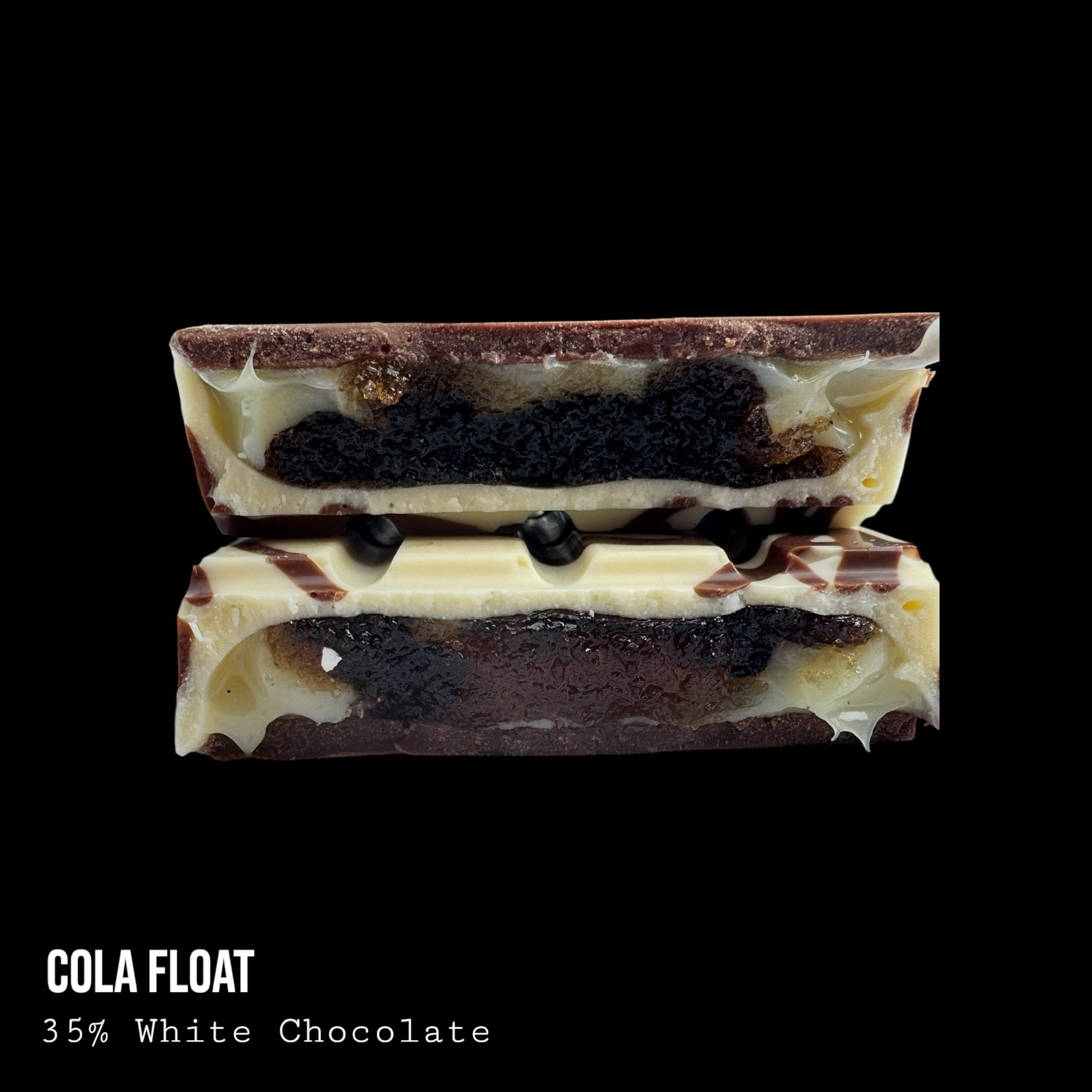 Cola Float White and Milk Chocolate Dessert Bar 240g