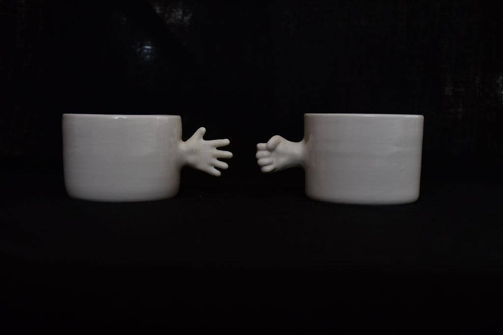GESTURES CUPS- “Rock-Paper- Scissors set”