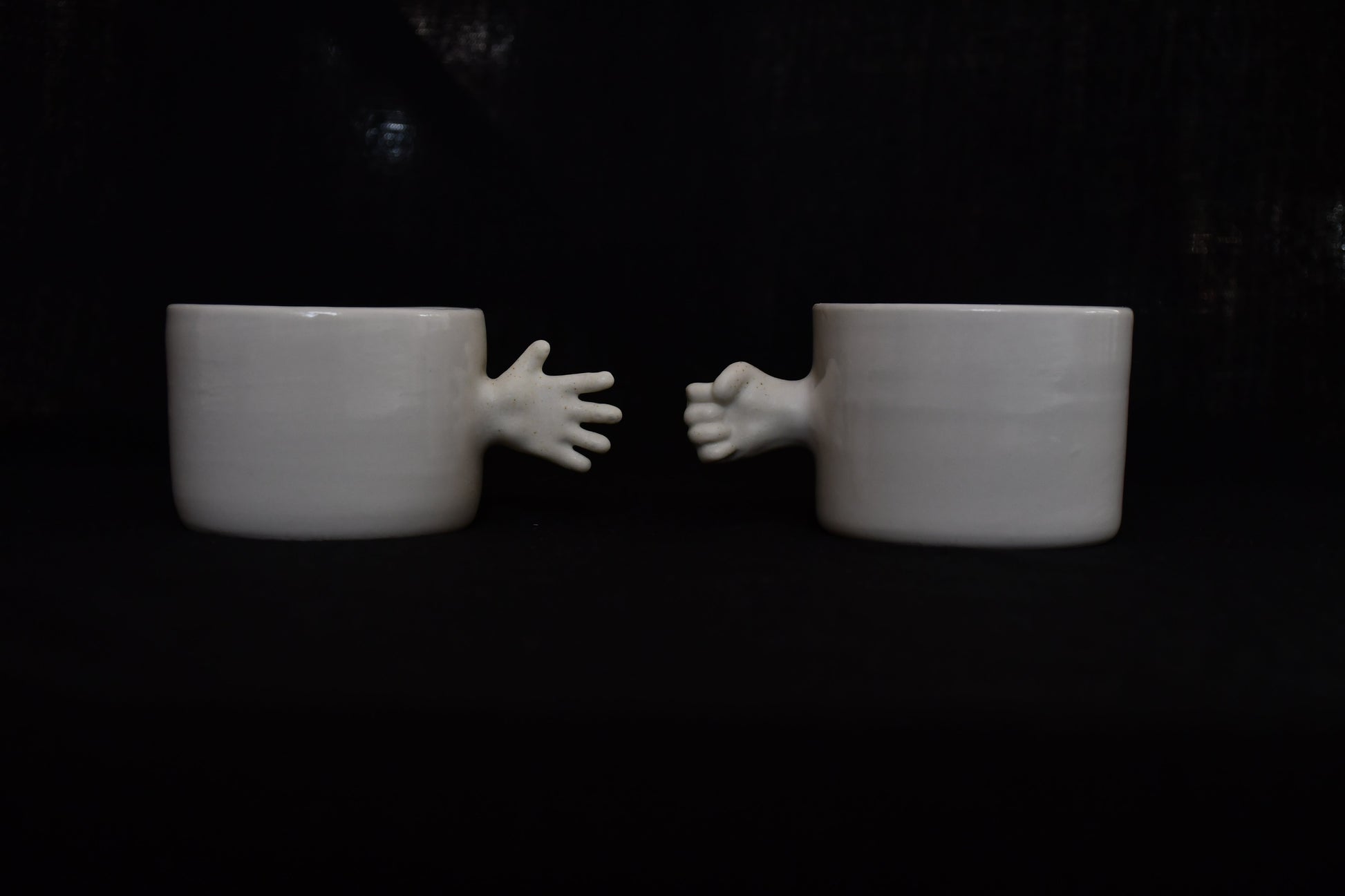 GESTURES CUPS- “Rock-Paper- Scissors set”