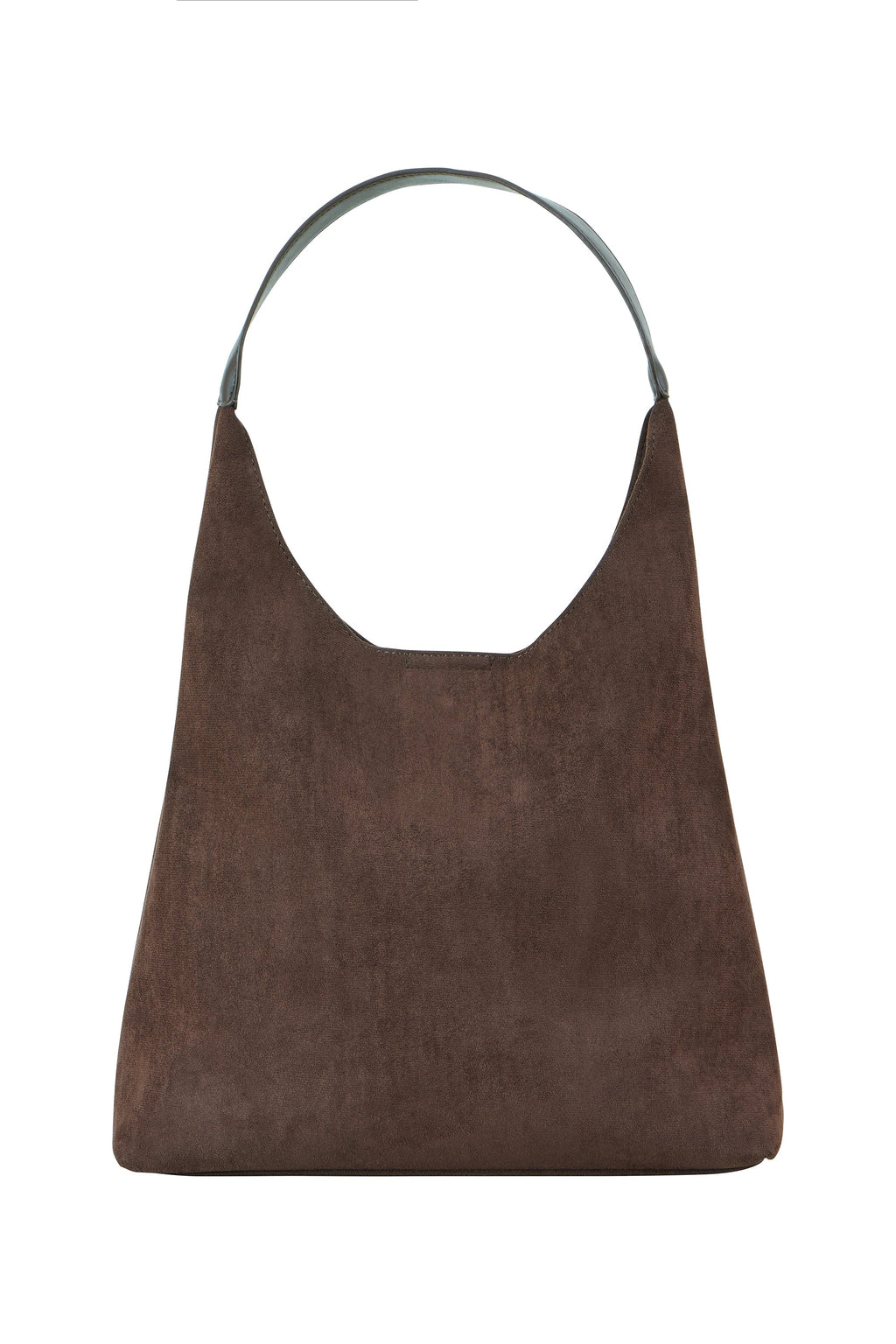 Yumi Brown Shoulder Bag With Inside Bag
