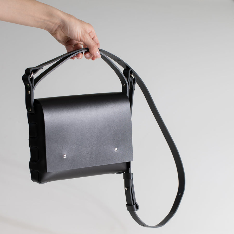 Agatha No.2 Premium Leather Handbag – Chic & Adjustable by PYKOK at brixbailey.com