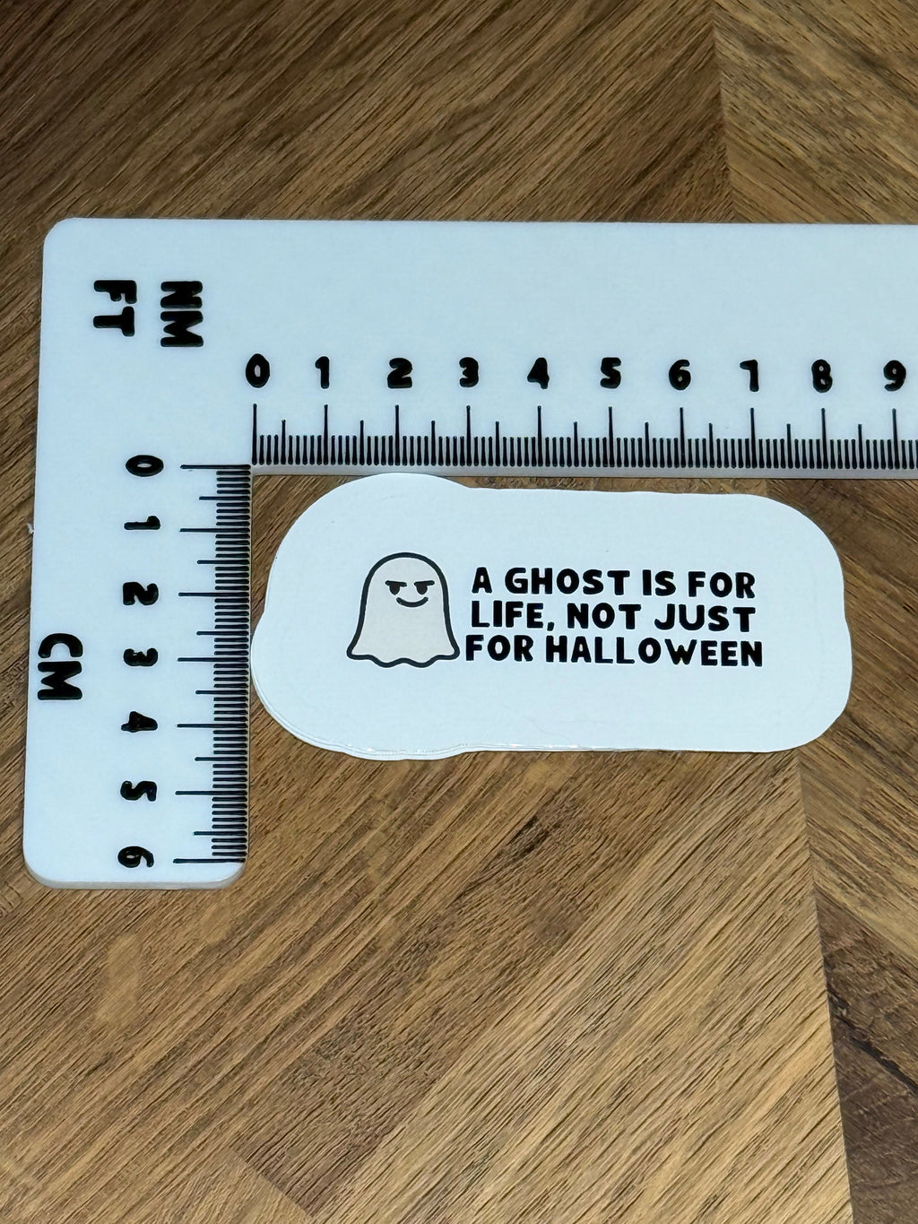 A Ghost is for Life Sticker