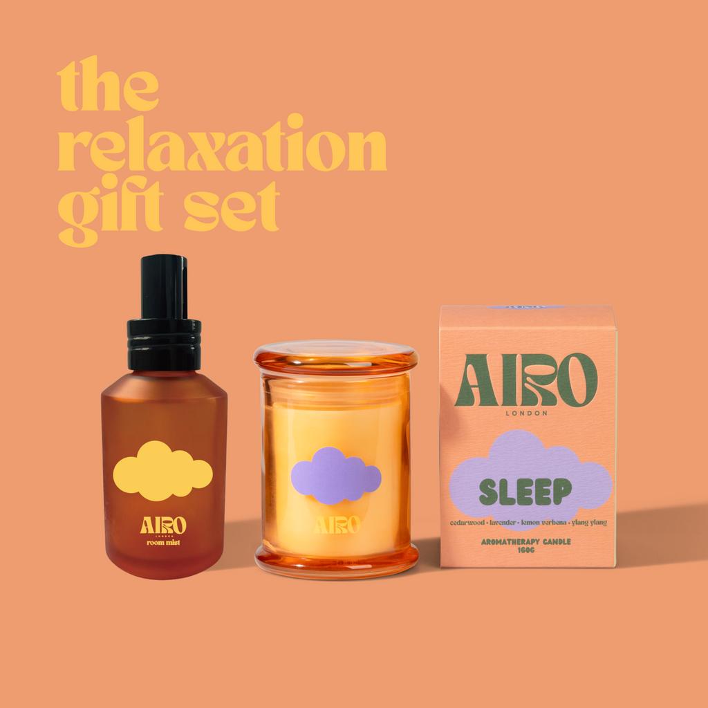 Sleep Relaxation Gift Set with Pillow Mist and Candle