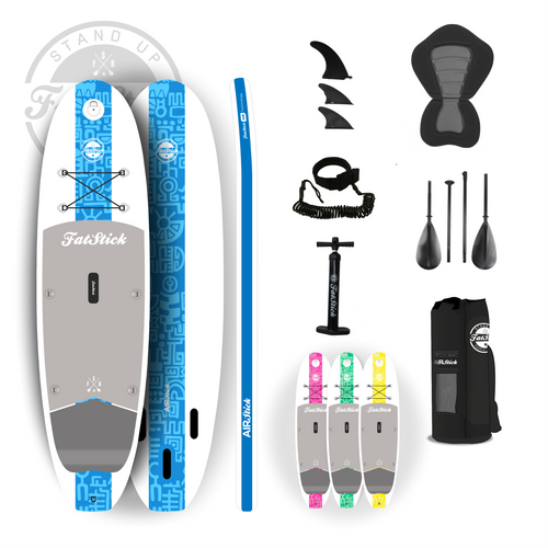10 foot 6 inch Inflatable Stand Up Paddle Board with Kayak Seat