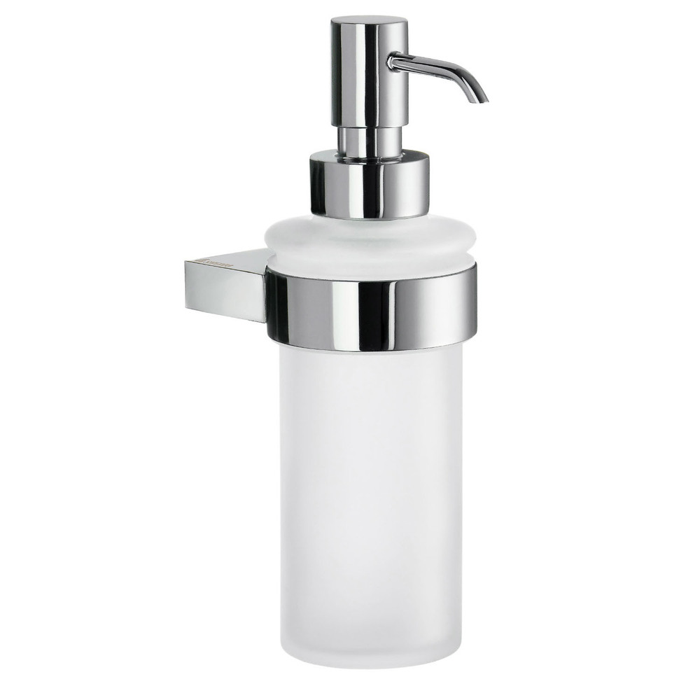 Polished Chrome Wall Soap Dispenser