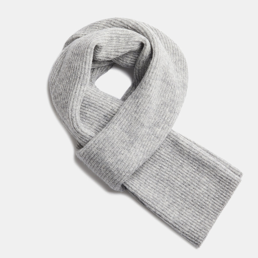 Luxurious Alpaca-Wool Fisherman's Rib Scarf – Timeless Elegance by Alpaka at brixbailey.com