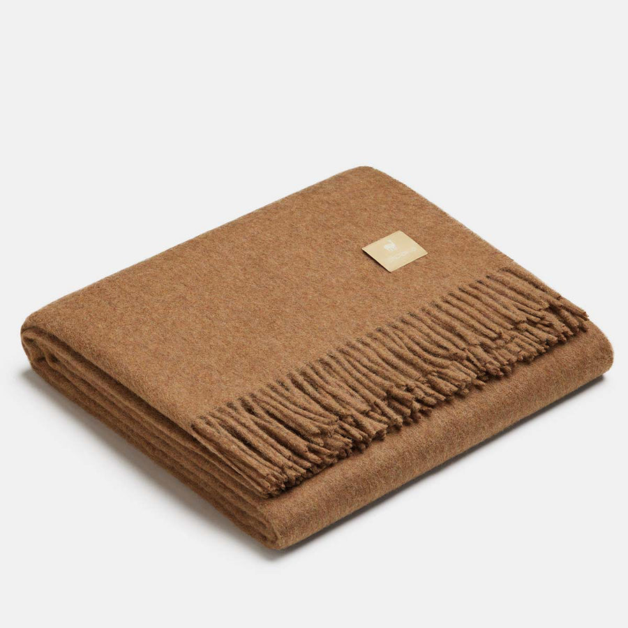 Luxurious Alpaca-Wool Classic Throw – Eco-Friendly & Cozy by Alpaka at brixbailey.com