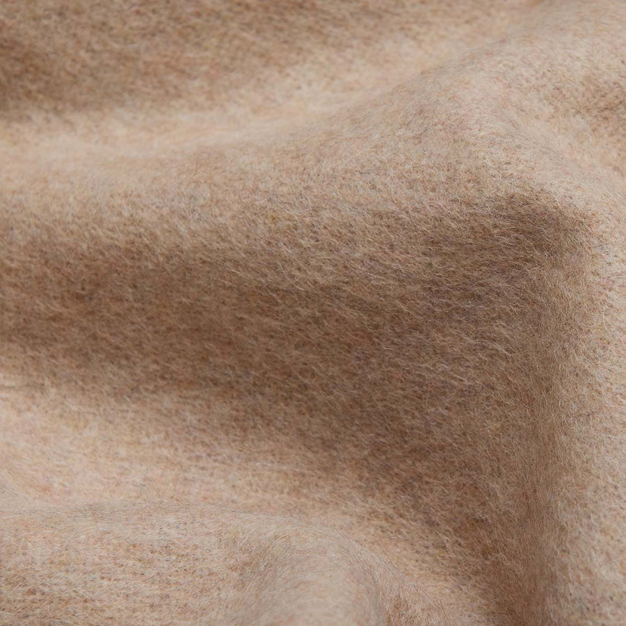 Natural Alpaca Wool Throw - Classic