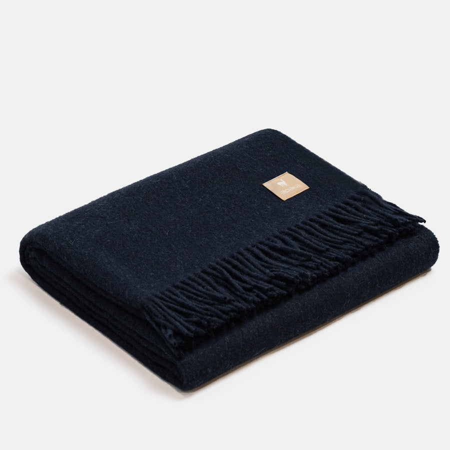 Luxurious Alpaca-Wool Classic Throw – Eco-Friendly & Cozy by Alpaka at brixbailey.com