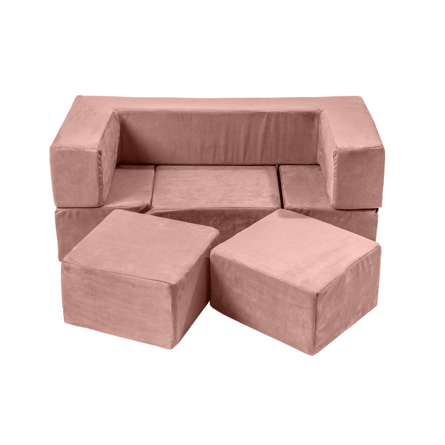 MeowBaby® Velvet Bricks – Multifunctional Children's Playground Set by MeowBaby at www.brixbailey.com