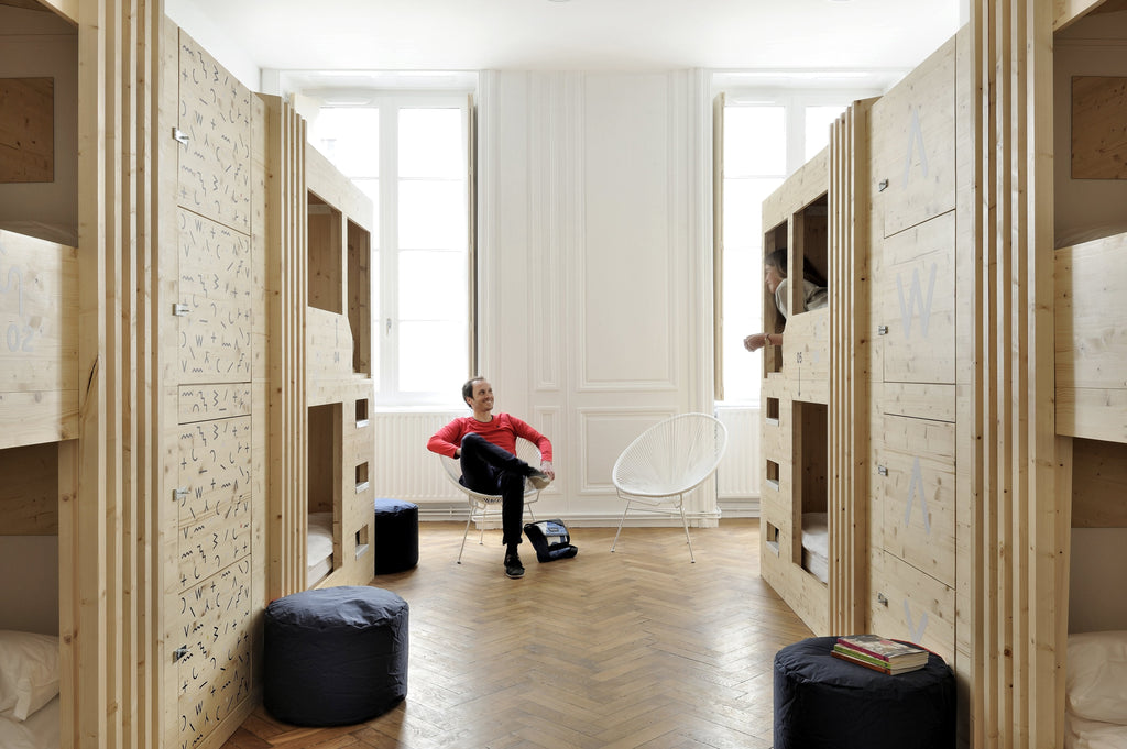 Budget Travel Hostels with Design Flair