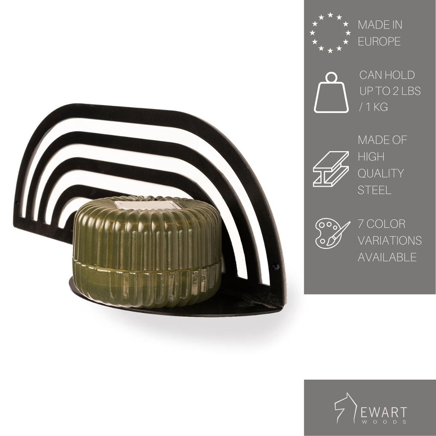 Stylish Metal Wall-Mounted Plant Shelf – Indoor/Outdoor Use by Ewart Woods at www.brixbailey.com